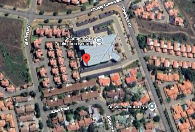 Bloemfontein Map