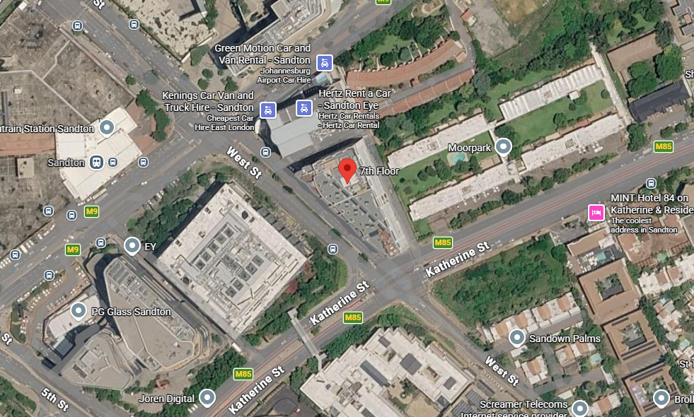 Johannesburg Map