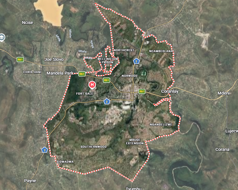 Mthatha Map